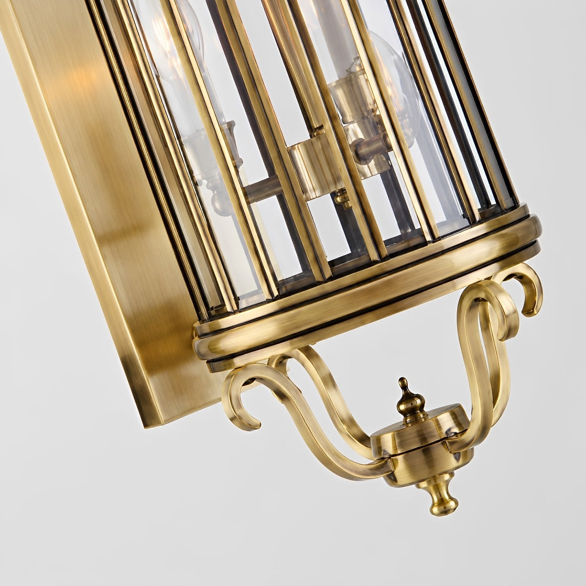 Applique murale extérieure vintage à LED en cuivre et bronze, étanche IP65, pour véranda et jardin, éclairage rétro au design mid-century | Sansoti