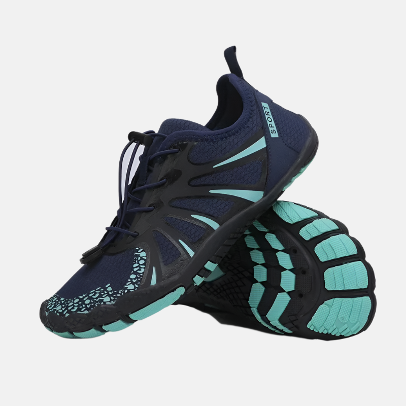 Vijfvingerige Waterschoenen Heren Ademend Sneldrogend Zwart Grijs Groen Strand Fitness Zwemmen Watersport | Sansoti