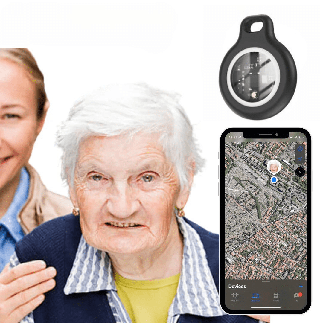 GPS-Tracker wasserdicht IP67 mit Echtzeit-Ortung, kabelloses Ortungssystem für Auto, Fahrrad, Kind und Haustier | Sansoti