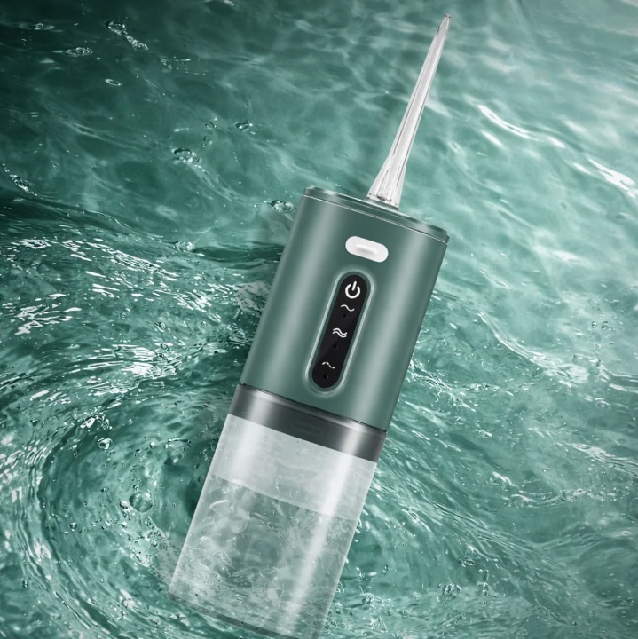 Mondverzorging Waterflosser met Wisselbare Opzetstukken | 3 Reinigingsmodi | IPX6 Waterdicht | Sansoti