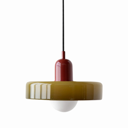 Adjustable Glass Pendant Lamp with Bauhaus Design – Dining Room and Living Room Lighting | Sansoti