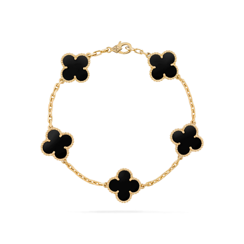 Elegante Armband met Zwarte Details – Luxe Sieraden voor Elke Gelegenheid | Sansoti