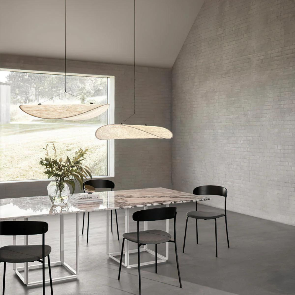 Hanglamp Japandi Handgeweven Zijde Wit Ø40 Ø60 Ø80 Slaapkamer Eetkamer | Sansoti