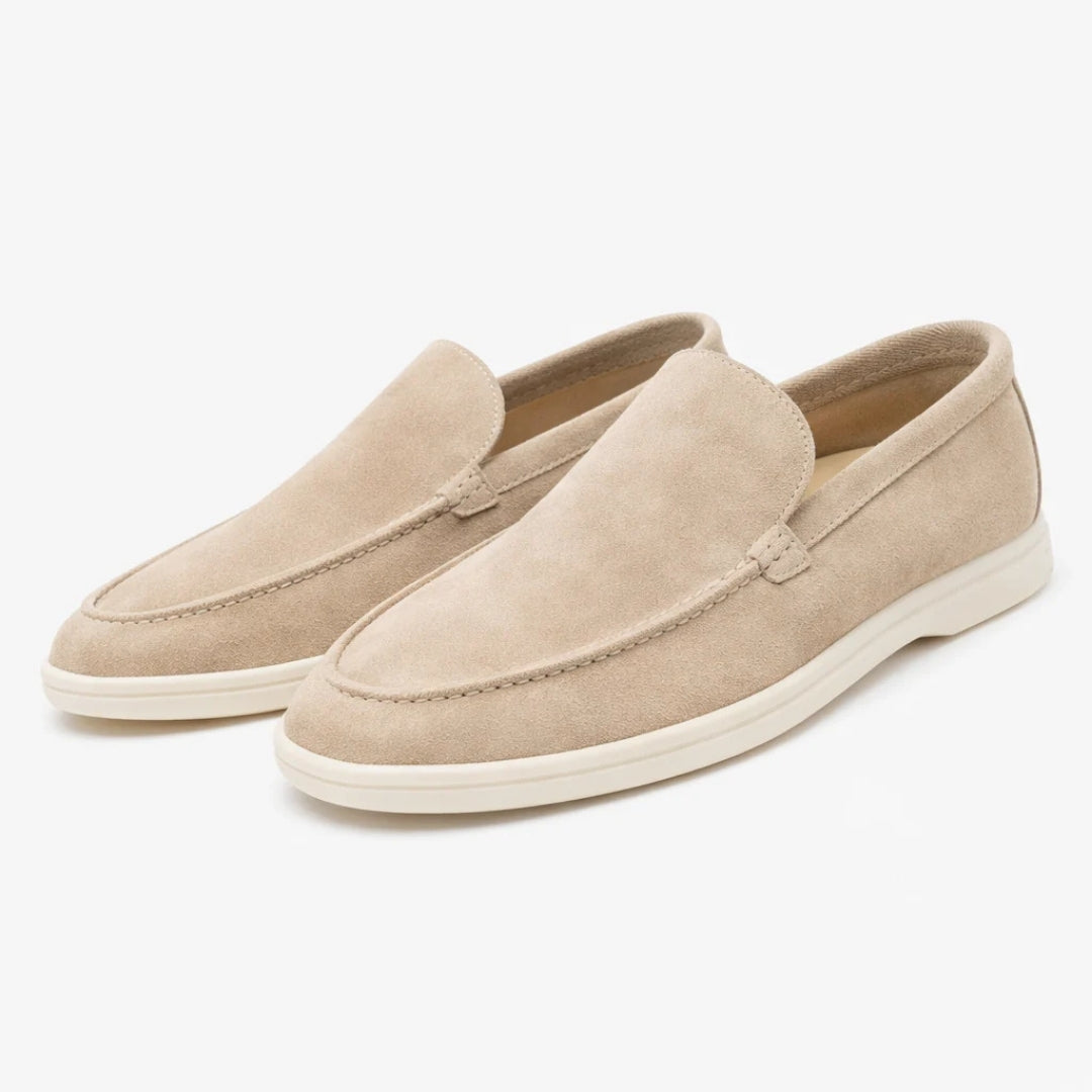 Instappers voor Heren Suède Afwerking Comfortabele Loafers Dagelijks Gebruik Veelzijdige Stijl Casual | Sansoti