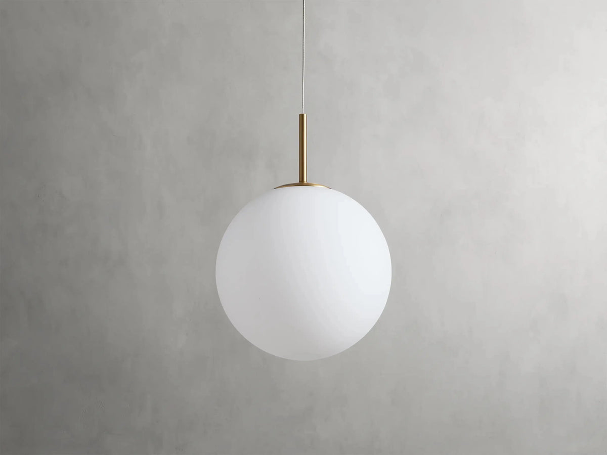 Glas-Hängeleuchte mit integrierter LED-Beleuchtung Messingausführung Verstellbares Design Esszimmer Wohnzimmer | Sansoti