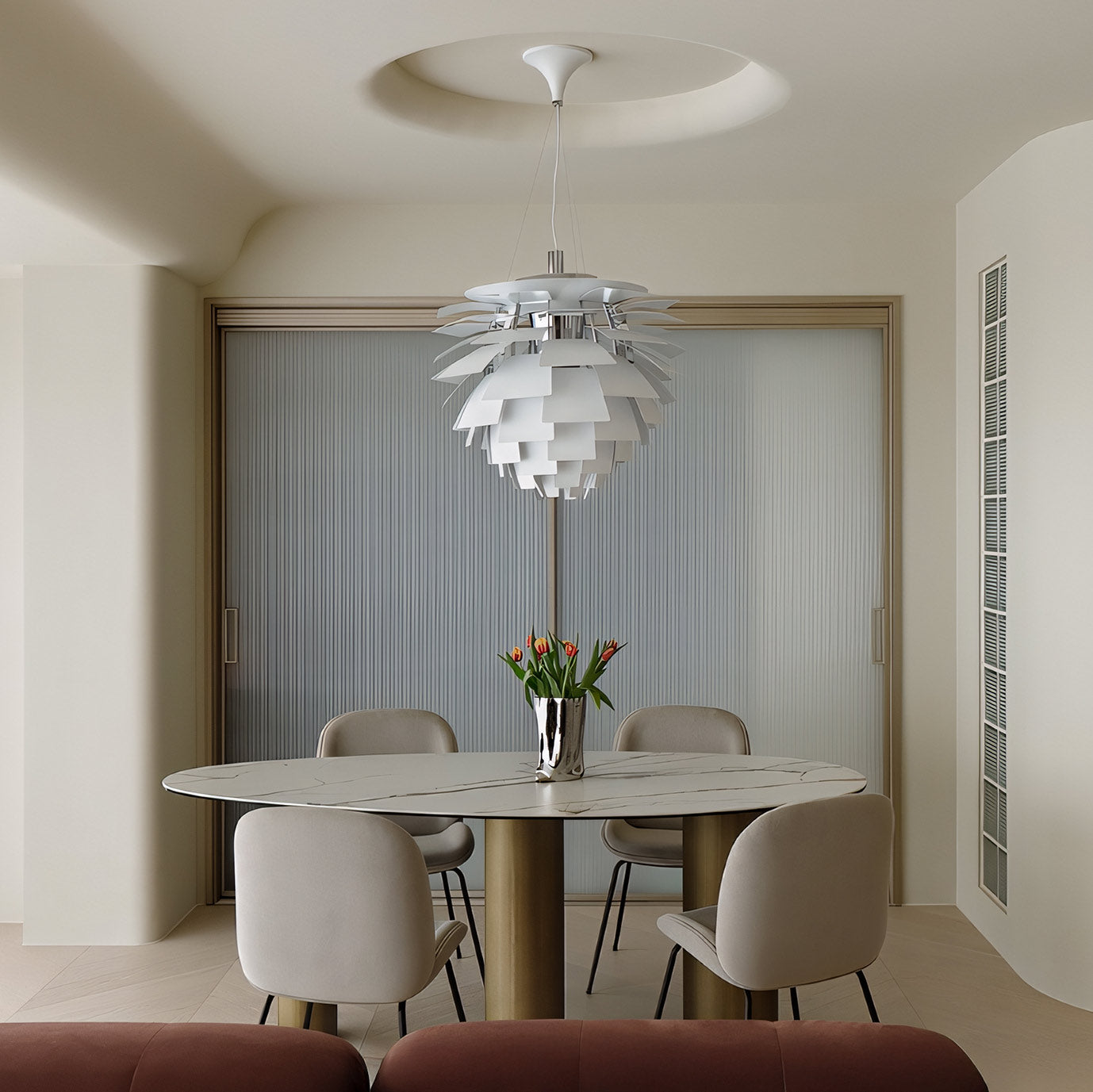 Hanglamp Dennenappel Metaal Klassiek Warm Wit Verstelbaar Snoer Woonkamer | Sansoti