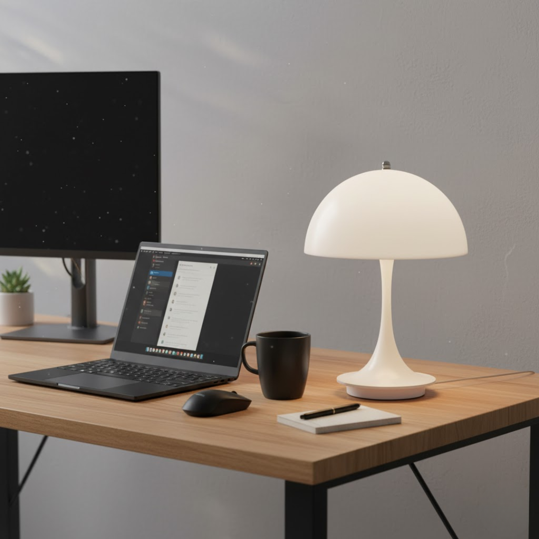Draadloze Tafellamp met LED – Moderne Designlamp voor Sfeervolle Verlichting | Sansoti