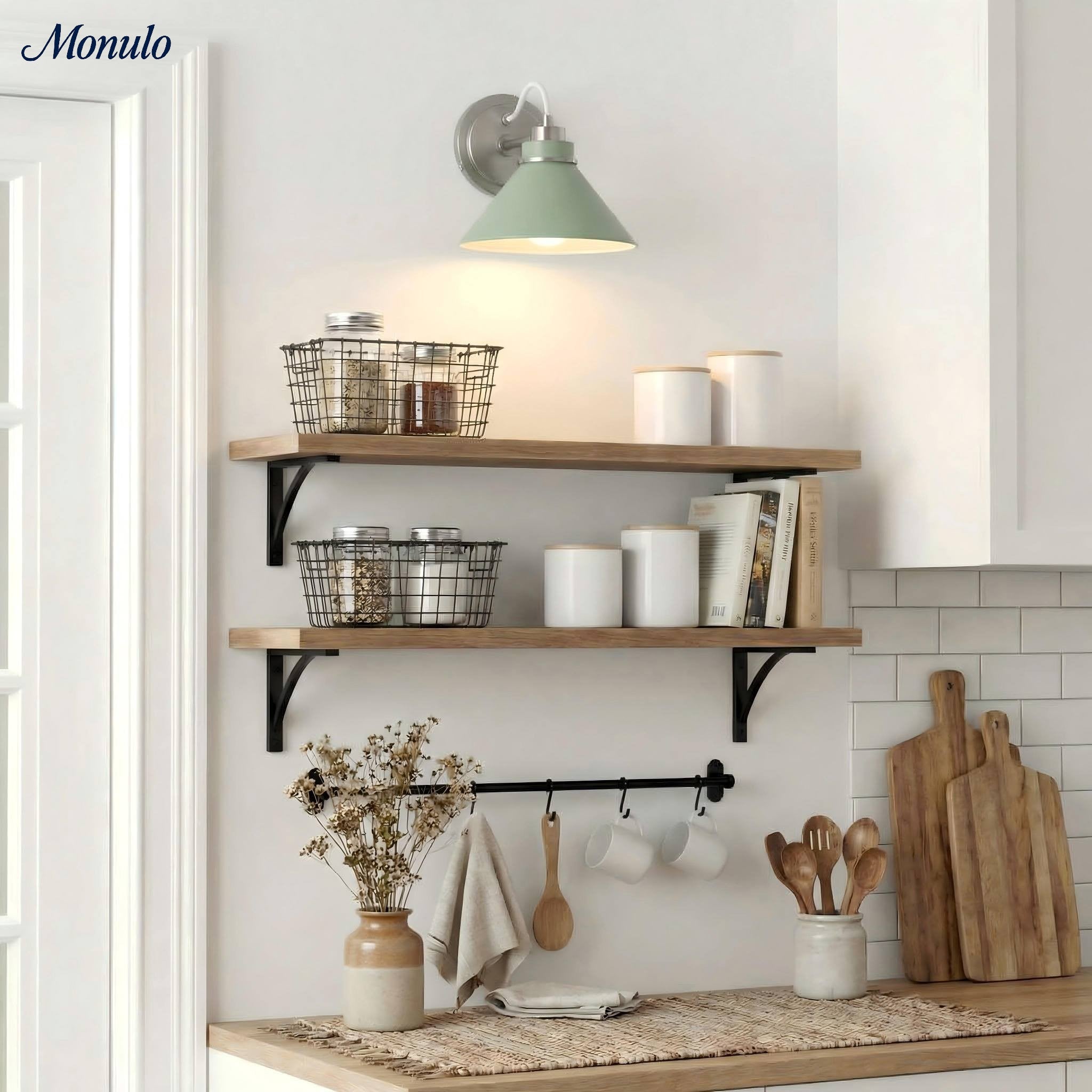 Globe Wandlamp met Gebogen Arm – Moderne Industriële Verlichting voor Badkamer, Slaapkamer en Gang | Sansoti