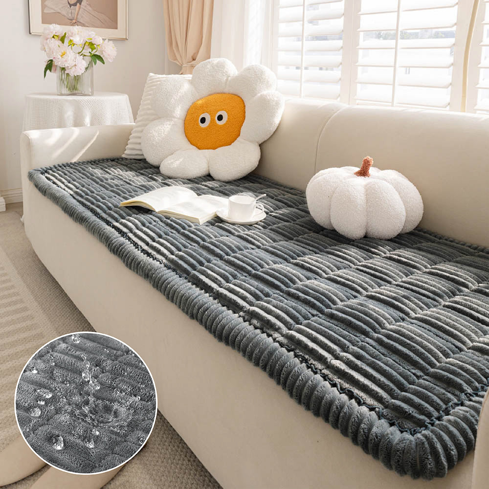 Waterdichte Antislip Bankhoes Ademend Flanel 50×50 cm tot 90×210 cm Bankbeschermer Woonkamer Meubelbescherming | Sansoti
