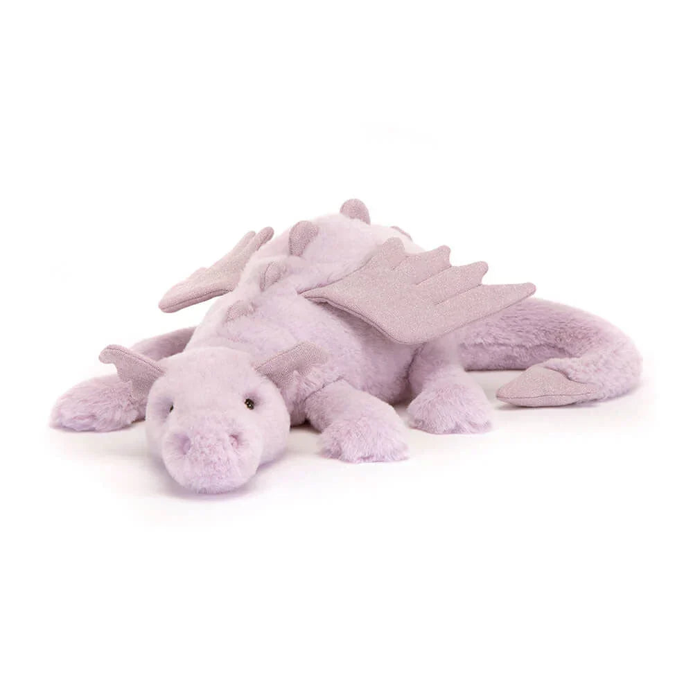 Peluche dragon douce avec ailes, jouet fantastique pour enfants, décoration de chambre, cadeau | Sansoti