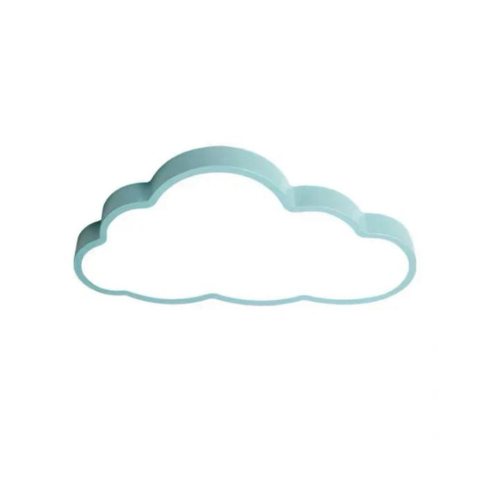 Plafonnier nuage pour chambre d'enfant, LED blanc chaud, 50 cm, acrylique, éclairage ludique, chambre de bébé, éclairage plafonnier design | Sansoti