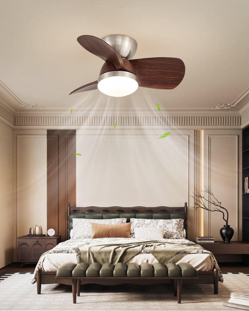Plafonnier met Ventilator Dyms – Plafondlamp met Ventilatiefunctie ø61cm | Sansoti