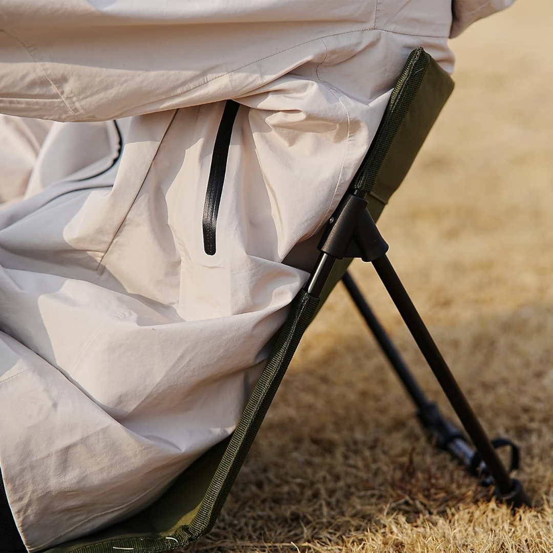 Opvouwbare Campingstoel – Ultralicht & Compact met Ergonomische Steun voor Trekking en Outdoor | Sansoti