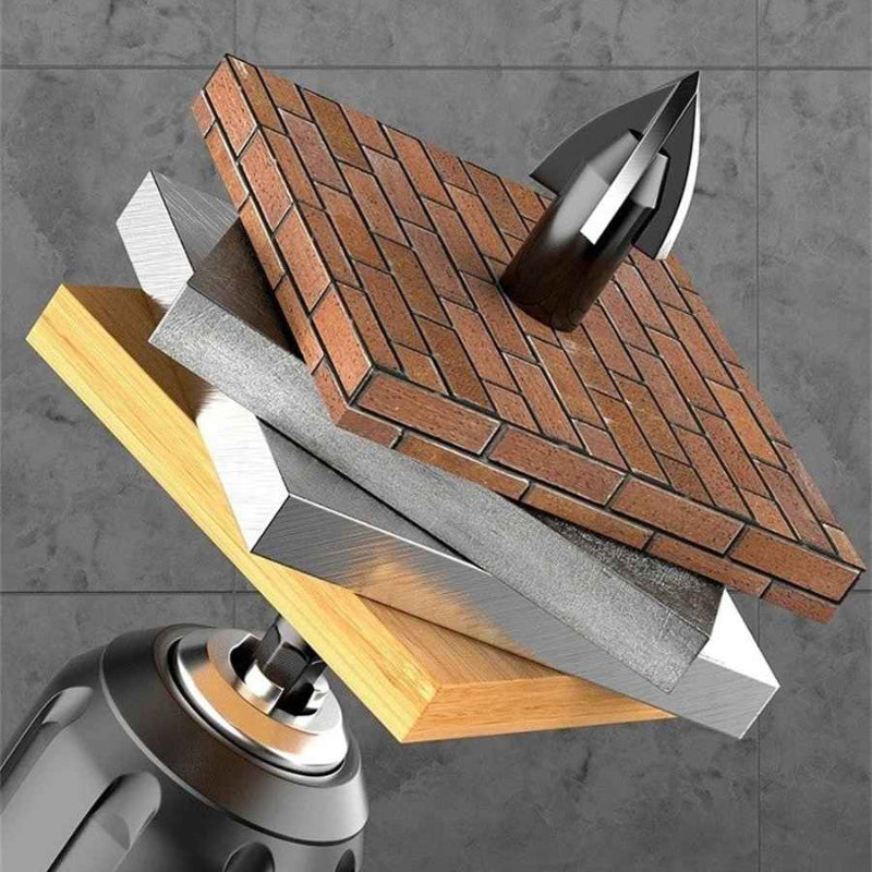 Präzisionsbohrerset für Fliesen, Glas, Marmor und Naturstein, ohne Kühlung, rostfrei, professionelles Werkzeug | Sansoti