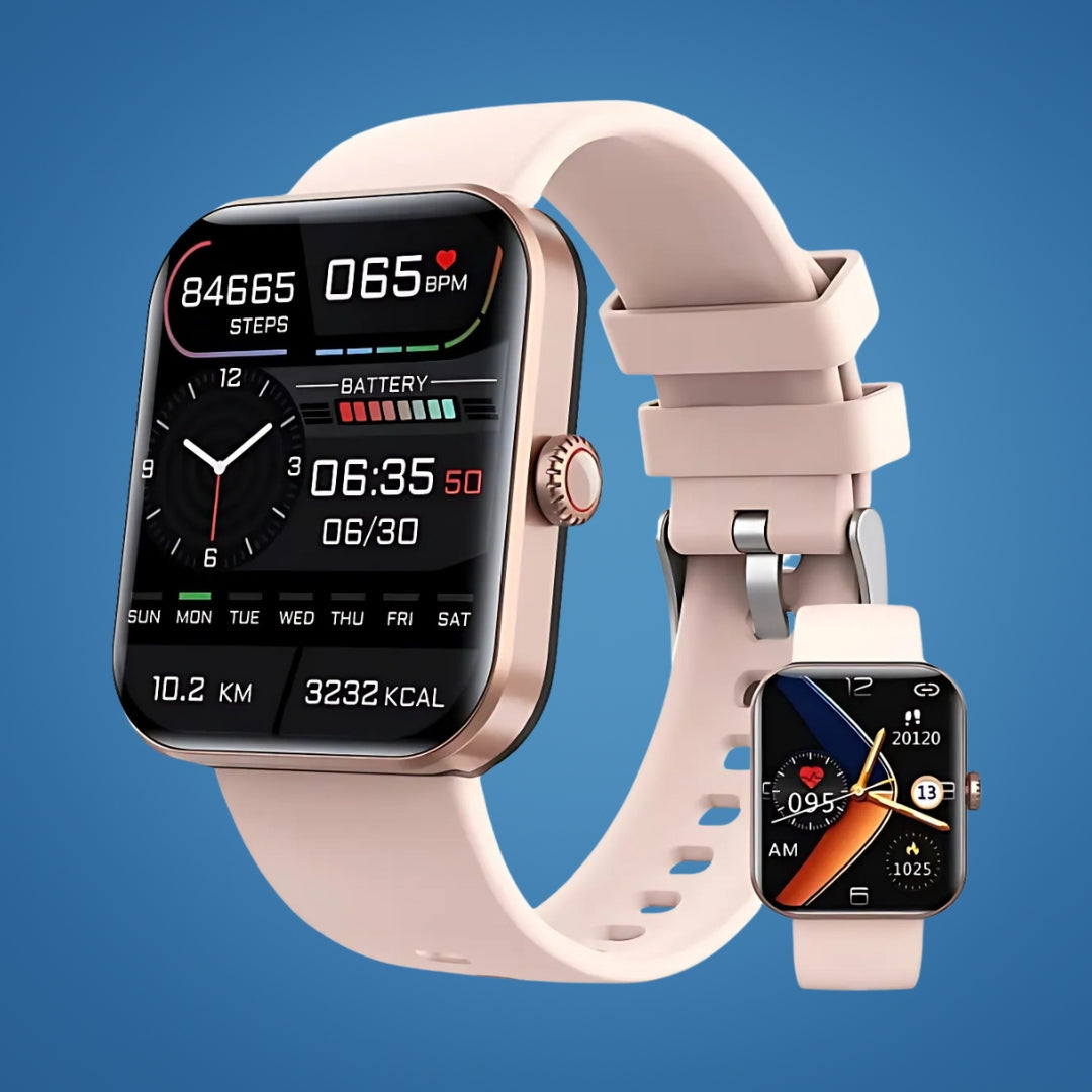 Non-Invasieve Glucosemeter Smartwatch met Realtime Monitoring en Trendanalyse voor Bloedsuikerbeheer | Sansoti