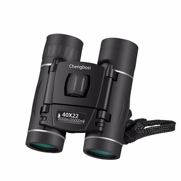 Compacte Vouwverrekijker 40x22 met Draagtas voor Wandelen Reizen Vogels Spotten Outdoor Natuur Observatie | Sansoti