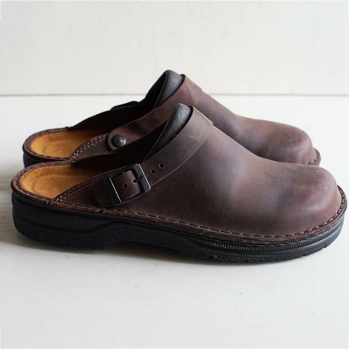 Comfortabele Houten Clogs voor Heren – Casual Schoeisel met Stevige Zool | Sansoti