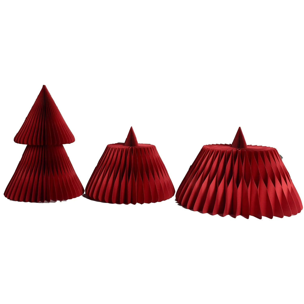 Decoratieve Papieren Boom 30cm Honingraat Structuur Vouwbaar Interieurobject Feestdecoratie Tafelornament | Sansoti