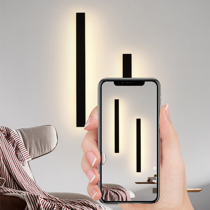 Außenlampe Wandleuchte LED Schwarz Aluminium IP65 30-200cm Modern | Restfield