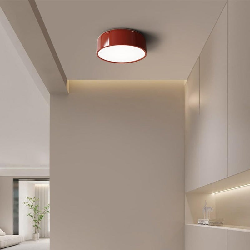 Metalen Plafondlamp Koepel Aria Dimbaar 3 Lichtkleuren Slaapkamer Keuken Studeerkamer | Sansoti