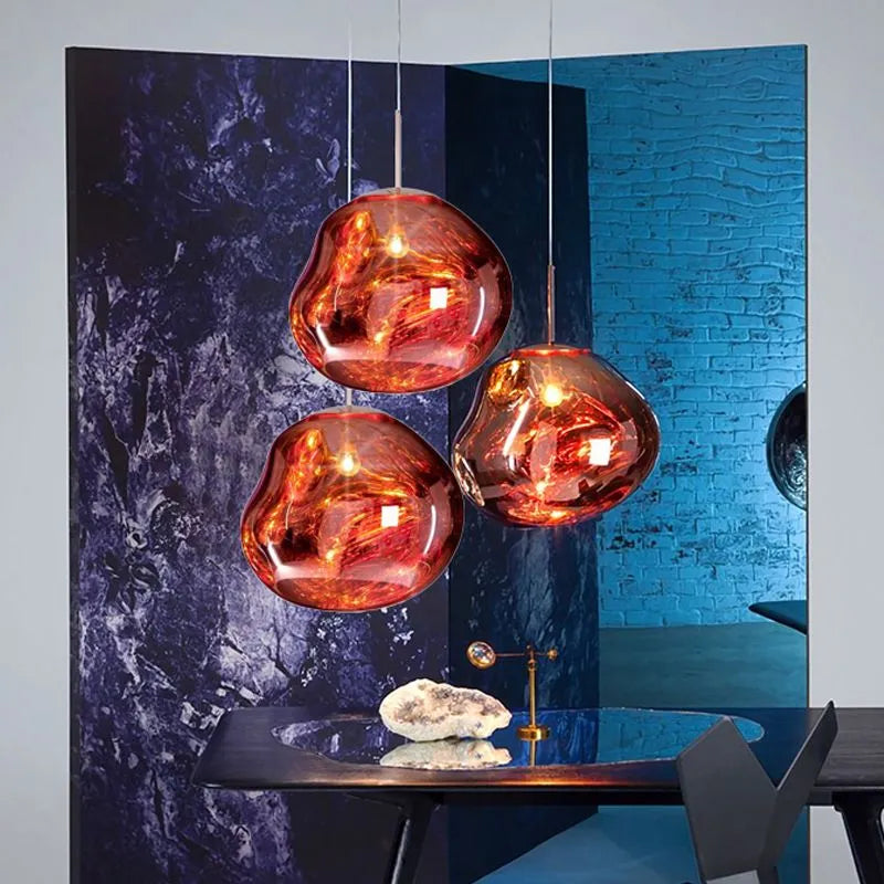 Hanglamp Organisch Acryl Lava Warm Wit E27 Woonkamer Slaapkamer Eetkamer 20 28 38cm | Sansoti