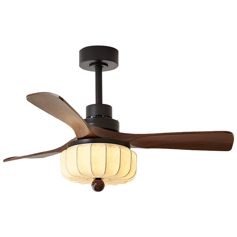 Vintage Ceiling Fan with Lighting and Remote Control – Modern Design with 6 Speeds | Sansoti