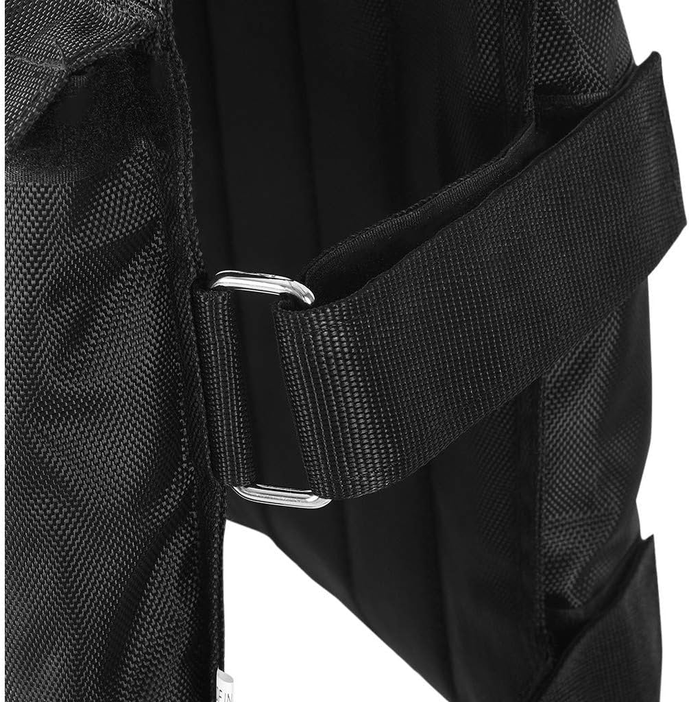 Verstelbaar Gewichtsvest voor Krachttraining tot 30kg Weerstand Bodyweight Cardio HIIT Fitness Workout | Sansoti