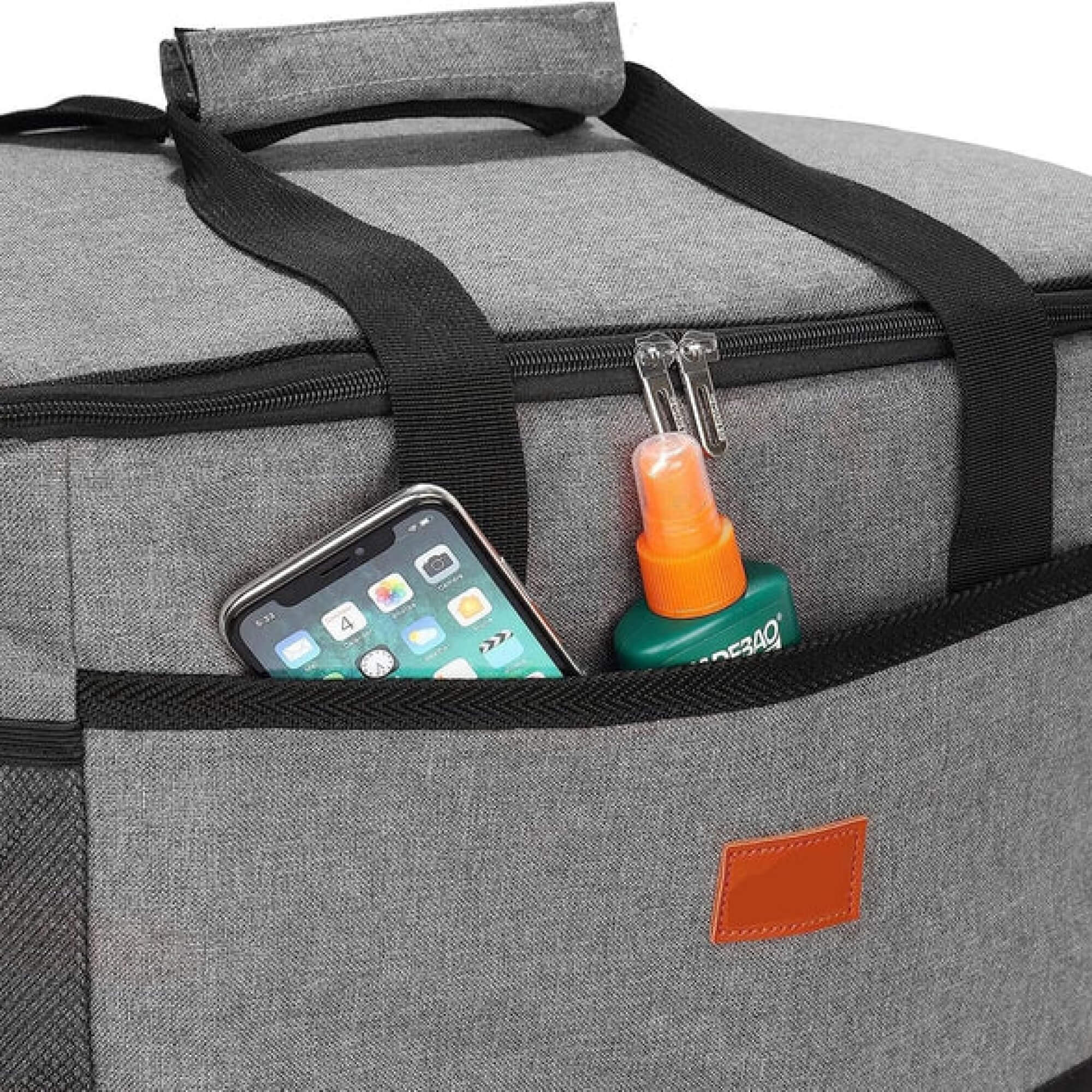 Geïsoleerde Koeltas 33L Waterdicht Oxford Picknick Strand Camping Wandelen Outdoor Duurzaam Draagbaar | Sansoti
