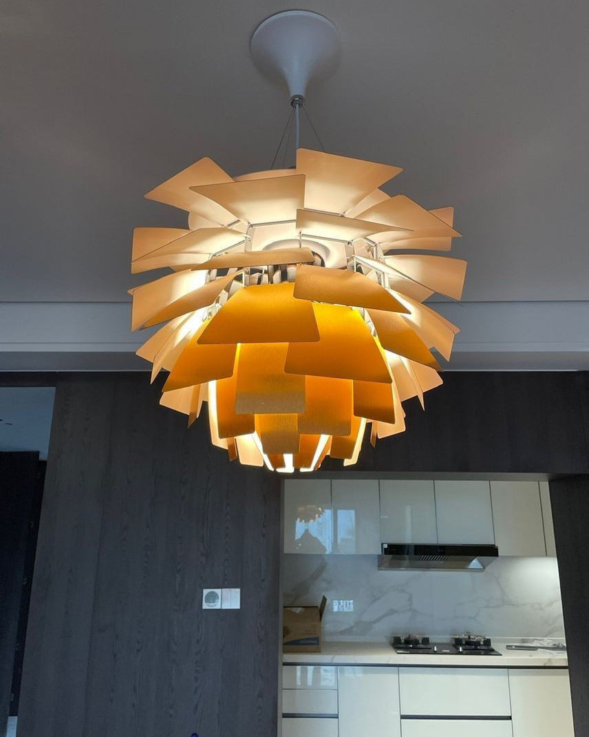 Hanglamp Dennenappel Metaal Klassiek Warm Wit Verstelbaar Snoer Woonkamer | Sansoti