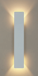 Aluminiowa zewnętrzna lampa ścienna LED, wodoodporna IP65, nowoczesne oświetlenie elewacyjne, tarasowe i ogrodowe | Sansoti