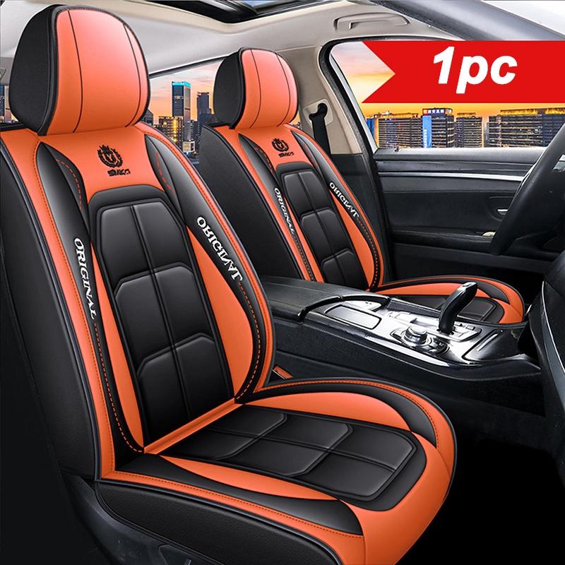 Luxe Autostoelhoezen Set 11-delig Gewatteerd met Opbergvak Airbag-Opening Universeel voor Vijfzitters Auto | Sansoti