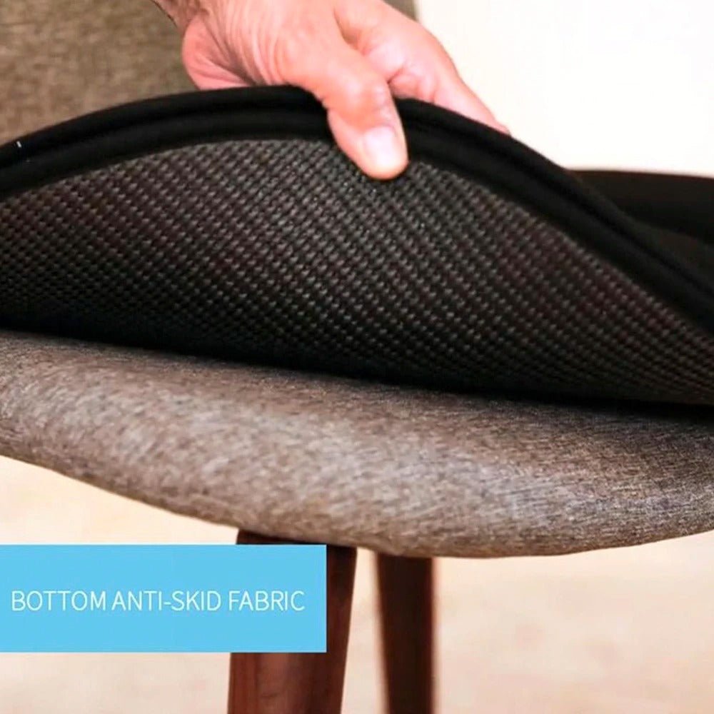 Draaibaar Zitkussen 360° Memory Foam Stoelkussen voor Ouderen Mobiliteit Comfort Auto Rolstoel Zwart Grijs | Sansoti