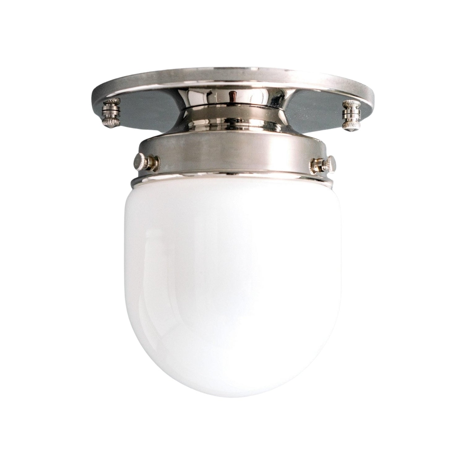 Opaal Glazen Wandlamp & Plafondlamp Dubbelfunctie Modern Design Messing | Sansoti
