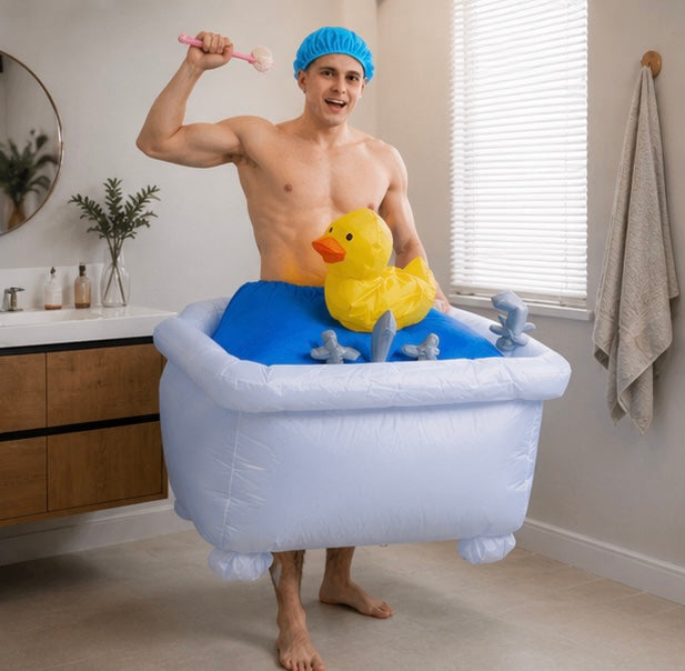 Inflatable Party Costume for Adults - Funny Theme Party Outfit for Halloween Carnival Party Costume | Sansoti