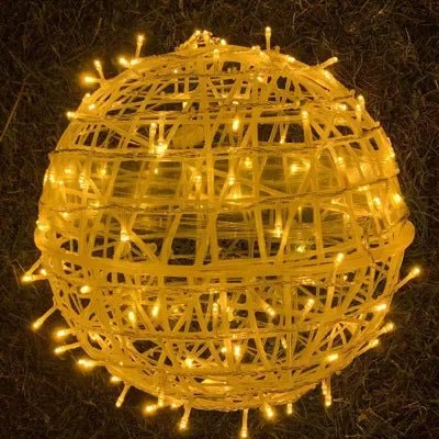 LED Lichtbol Buiten Waterdicht 20cm IP65 Warm Wit Tuinverlichting | Sansoti