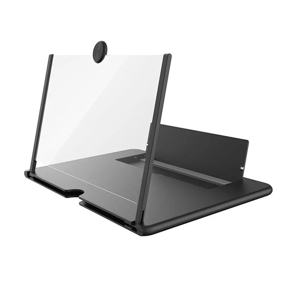 3D Telefoon Schermvergrootglas met Verstelbare Standaard | Handsfree Telefoonhouder voor Films en Video's | Draagbare Beeldschermvergroter voor Smartphones | Opvouwbaar Scherm Magnifier | Compatibel met Alle Telefoons | Sansoti