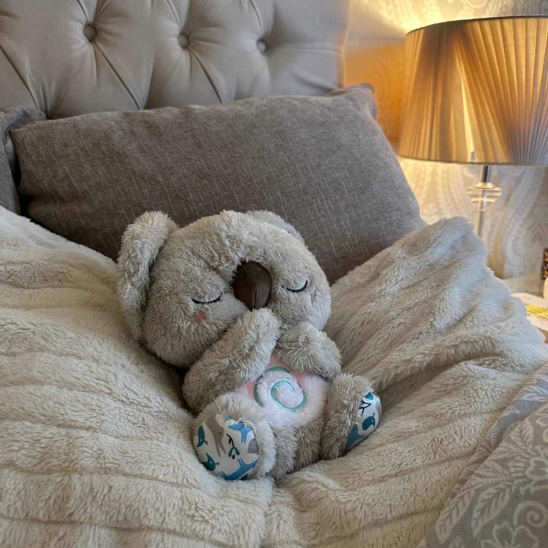 Koala Ademhalingsspeelgoed met Nachtlampje en Slaapbegeleiding voor Rust en Ontspanning | Sansoti
