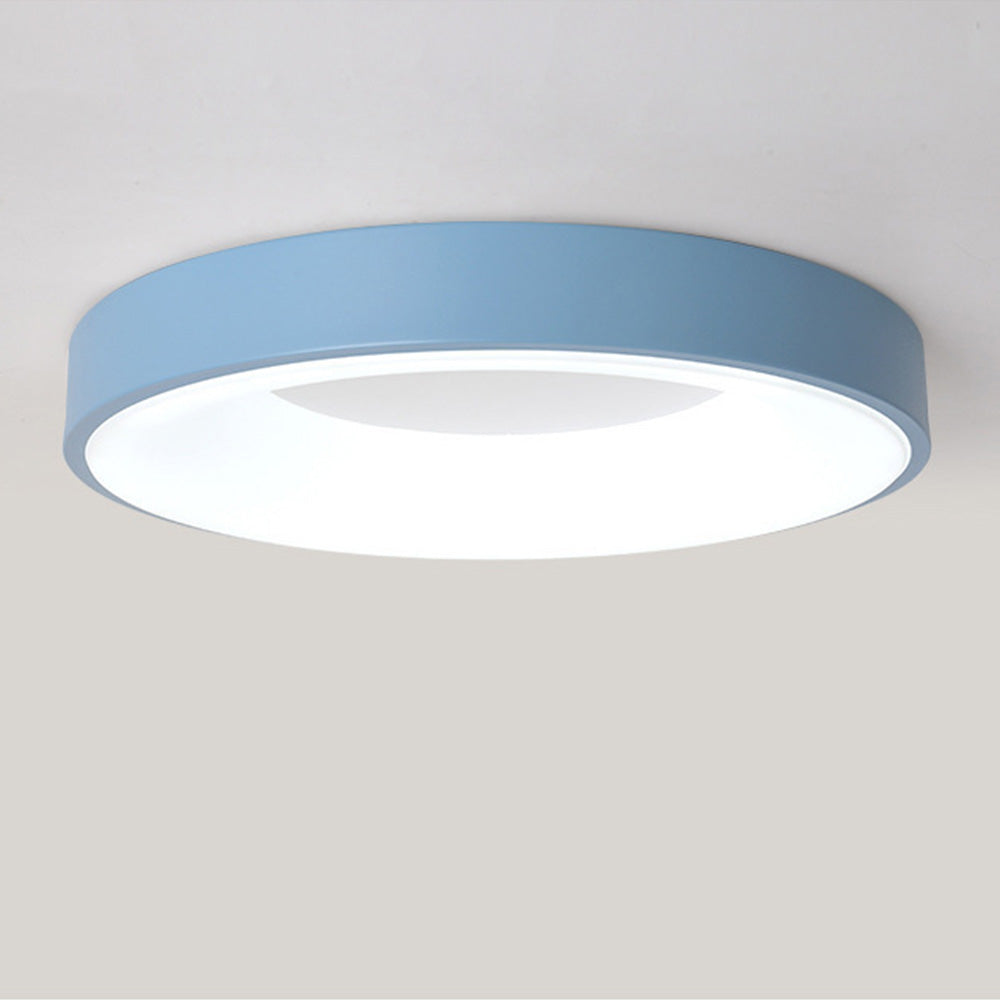 LED Deckenleuchte Rund Acryl Eisen Niedrige Räume Flur Schlafzimmer Wohnzimmer Moderne Aufbauleuchte Minimalistische Deckenbeleuchtung | Restfield