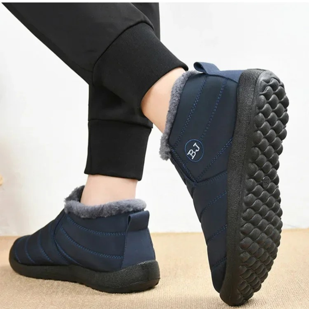Wasserdichte Winterstiefel für Damen mit warmem Futter und rutschfester Sohle für Schnee, Kälte, Spaziergänge und Winterwetter | Sansoti