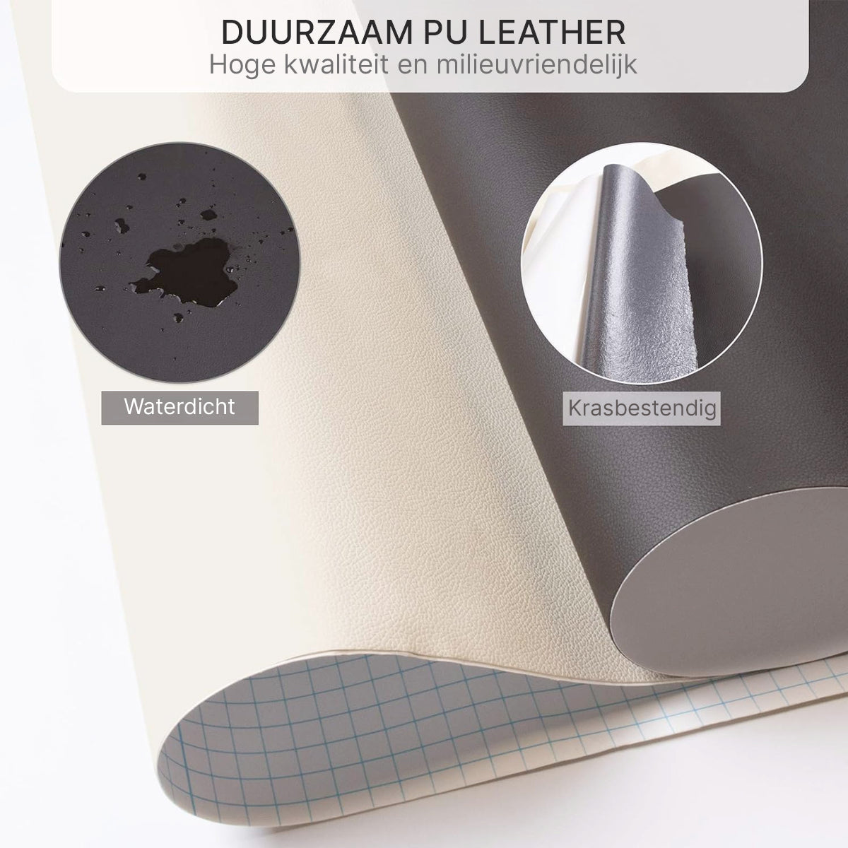 Patch de réparation auto-adhésif en cuir PU pour meubles, canapé, chaise et siège auto avec forte adhérence | Restfield