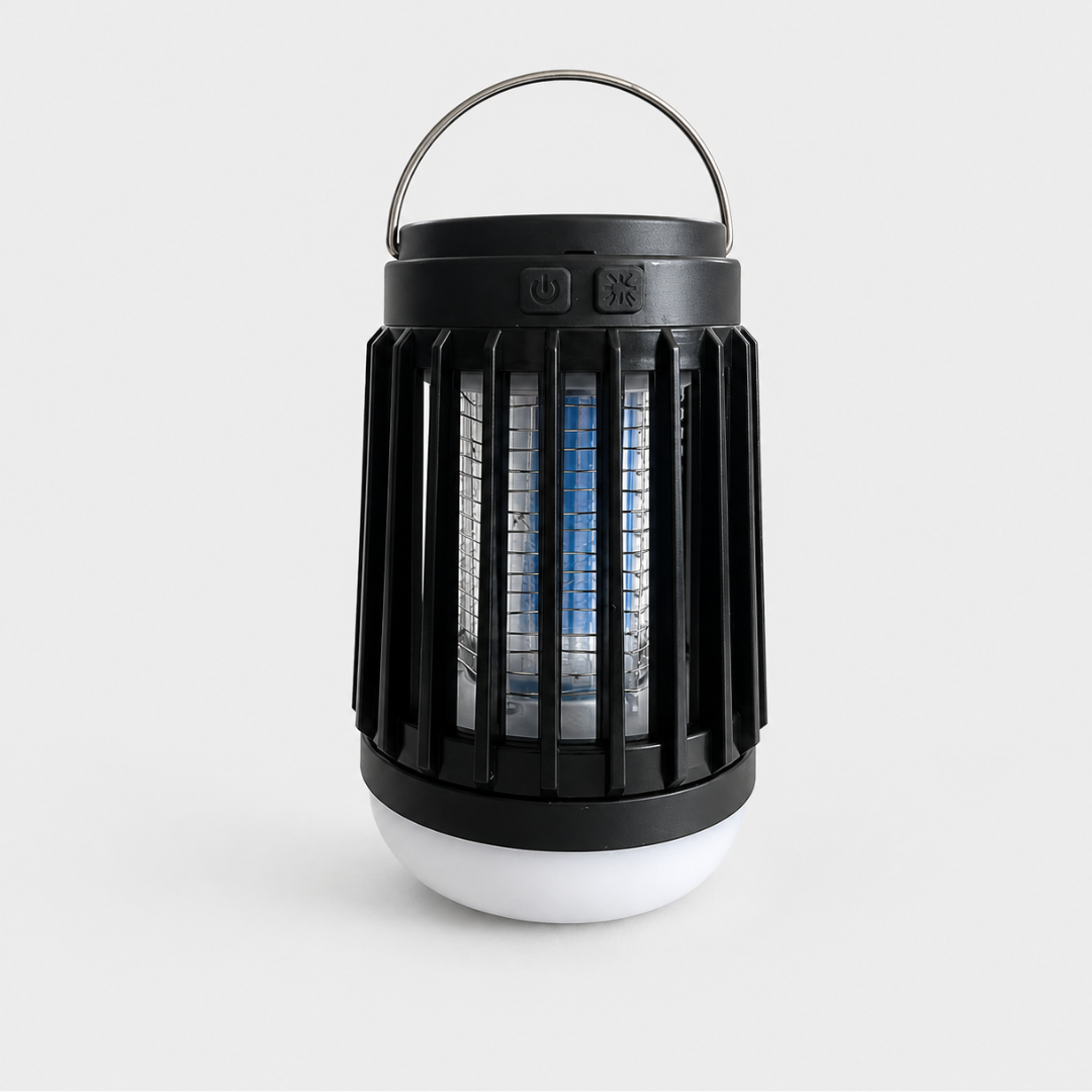 Solar Insectenlamp met UV-Licht en Campingverlichting voor Buiten Muggenbestrijding Tuin Terras Balkon | Sansoti