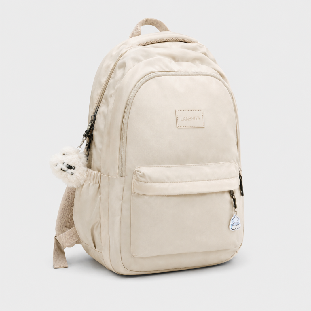 Everyday Backpack with Laptop Compartment and Comfortable Shoulder Straps for School Travel Work Outdoor Activities and Study | Sansoti