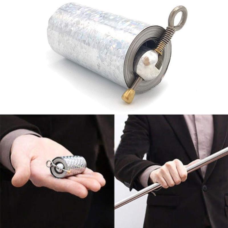 Extendable Metal Rod 110 cm - Multifunctional Telescopic Stainless Steel Rod for Self-Defense and Entertainment | Sansoti