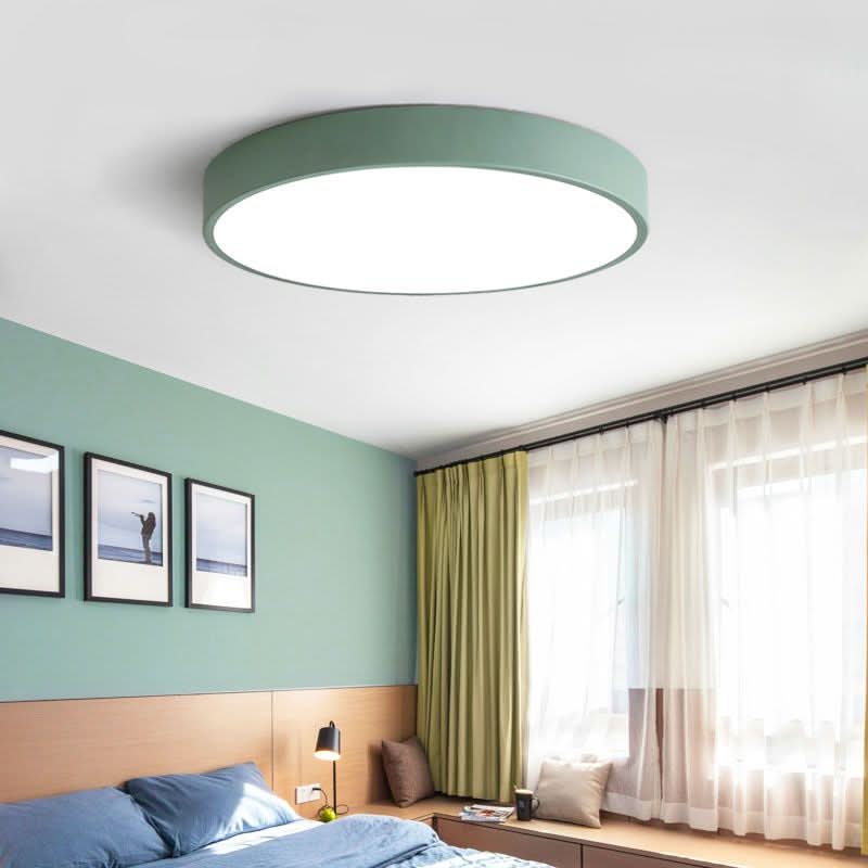 Plafonnier LED Rond – Éclairage Design Moderne pour Salon, Chambre d'Enfant & Bureau | Restfield