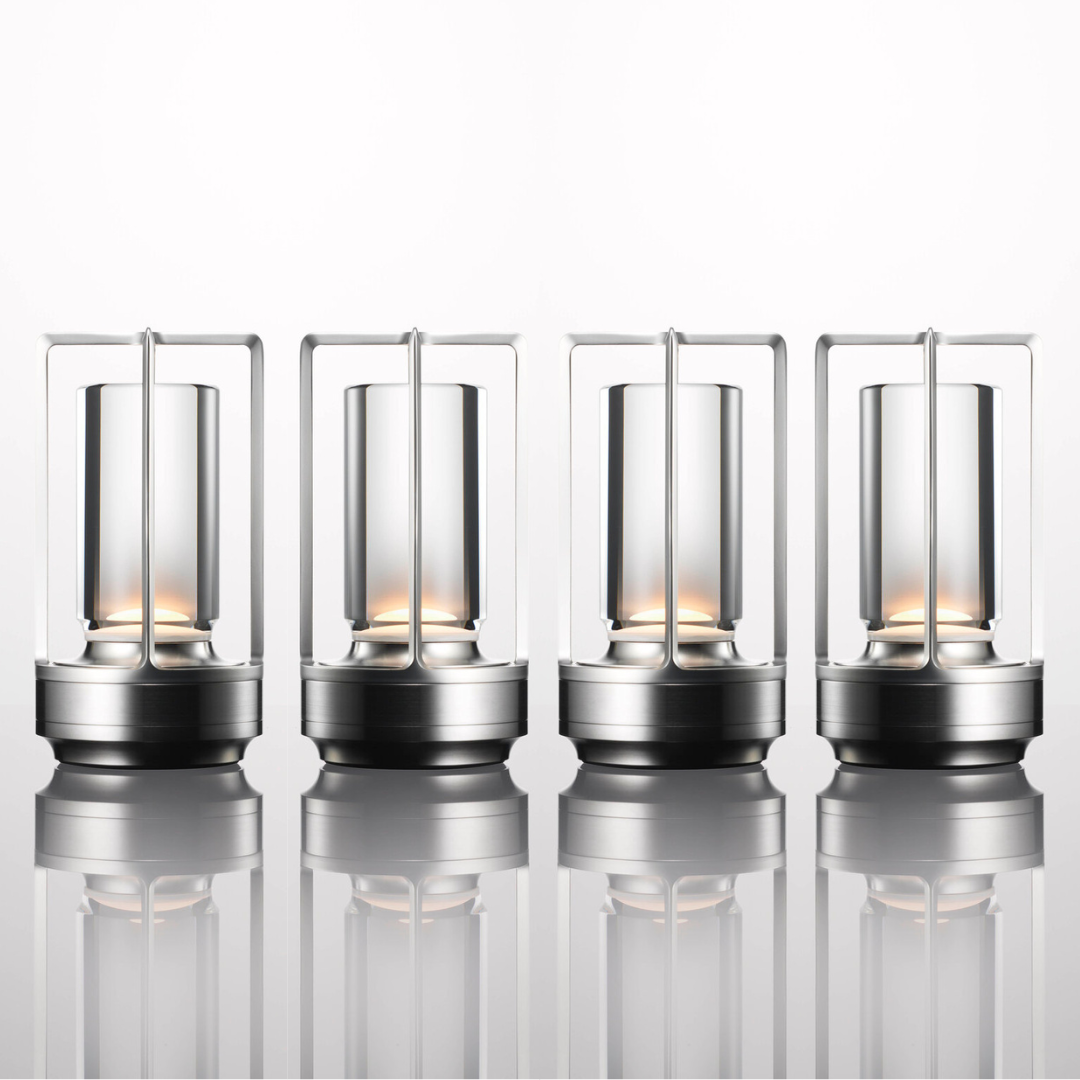 Oplaadbare Tafellamp met Touch-bediening en USB-poort - Scandinavische Stijl | Sansoti
