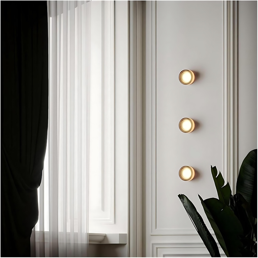 Wandlamp Met Sensor LED Dimpled Acryl Modern Nachtlamp 13,5cm | Sansoti