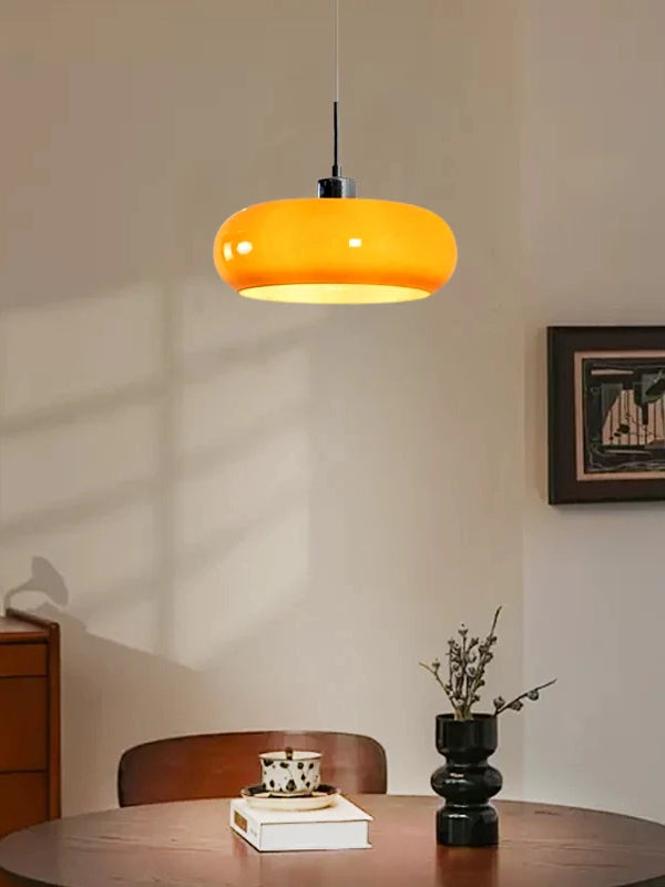 Bauhaus Glazen Hanglamp Metaal 11cm Nordic Design Eetkamer Keuken | Sansoti