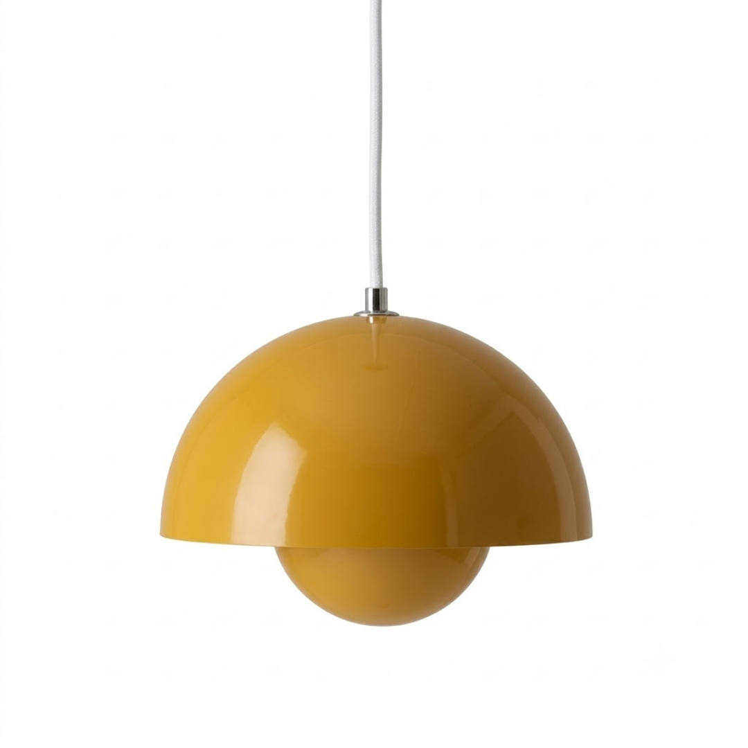 Suspension avec jardinière, design scandinave, métal E27, lumière blanc chaud, câble réglable, pour salon ou cuisine | Sansoti