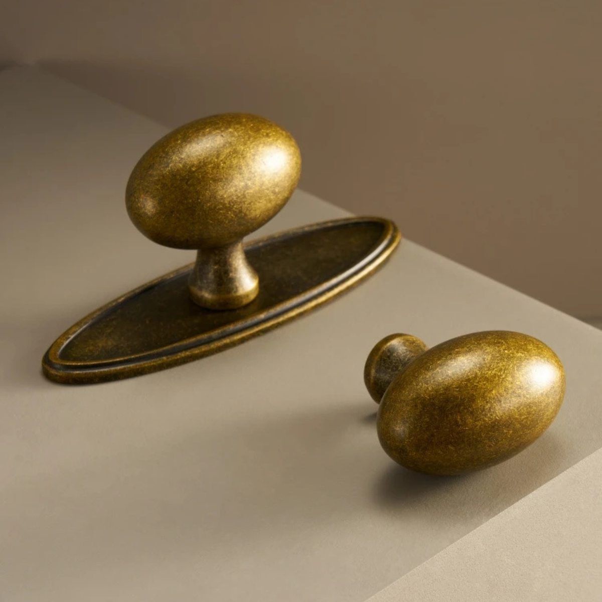 Antieke Messing Meubelknop Vintage Handgreep voor Kast Lade Dressoir Klassiek Interieur Nostalgische Stijl | Sansoti
