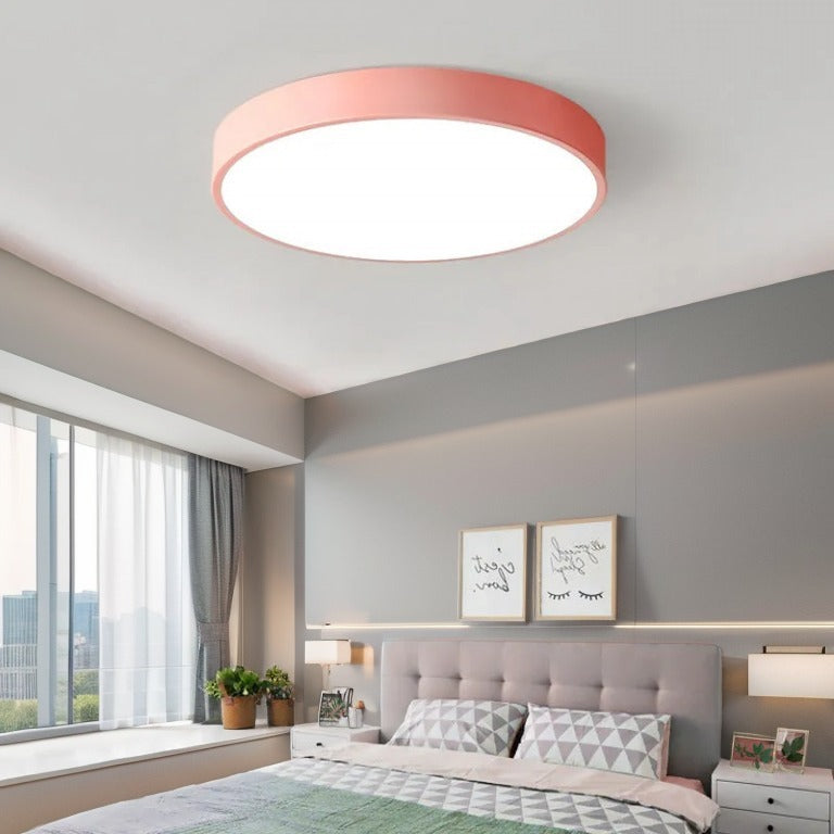 LED Ceiling Lamp Round Modern Dimmable for Living Room and Bedroom | Sansoti